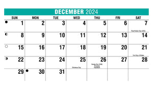 Sun, Sand & Surf 2025 Promotional Desk Calendar