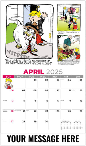 Galleria Dennis The Menace - 2025 Promotional Calendar