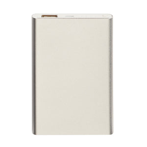 UL Listed Slim Power Bank - Silver