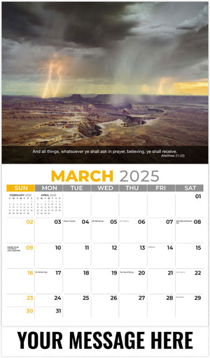 Galleria Faith Passages - 2025 Promotional Calendar