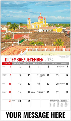 Galleria Beauty of Latin America (ENG/Sp) - 2025 Promotional Calendar