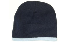 Acrylic-Polar Fleece Lined Beanie - Custom Embroidered