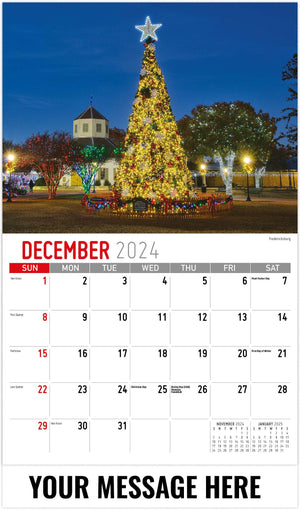 Galleria Scenes of Texas - 2025 Promotional Calendar