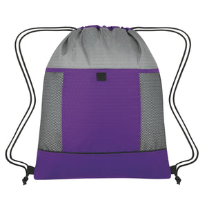 Honeycomb Ripstop Drawstring Bag