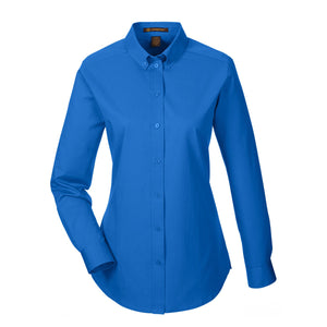 Long Sleeve Twill Shirt with Teflon - Women