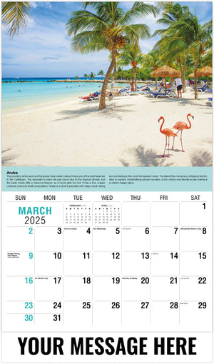 Galleria World Travel - 2025 Promotional Calendar