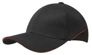 Premium American Twill Cap with Sandwich - Custom Embroidered