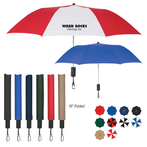 44" Arc Auto-Open Folding Umbrella