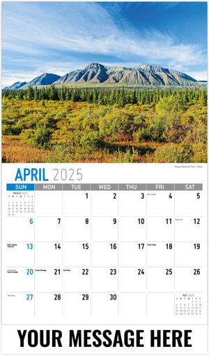 Galleria Scenes of Western Canada - 2025 Promotional Calendar