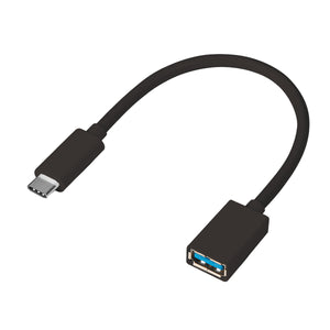 USB Type C Adapter Cord - Black