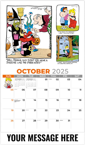 Galleria Dennis The Menace - 2025 Promotional Calendar