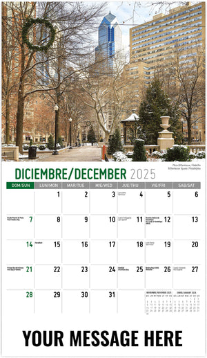 Galleria American Scenic (ENG/Sp) - 2025 Promotional Calendar