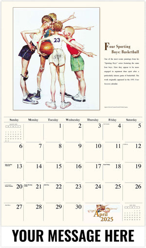 Galleria Memorable Images by Norman Rockwell - 2025 Promotional Calendar