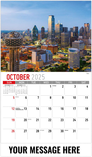 Galleria Scenes of Texas - 2025 Promotional Calendar