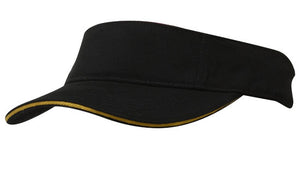 BHC Visor with Sandwich - Custom Embroidered