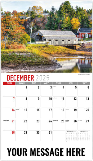 Galleria Atlantic Canada - 2025 Promotional Calendar