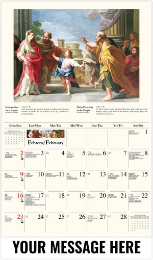 Galleria Catholic Inspirations (ENG/Sp) - 2025 Promotional Calendar