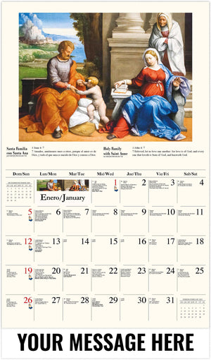 Galleria Catholic Inspirations (ENG/Sp) - 2025 Promotional Calendar