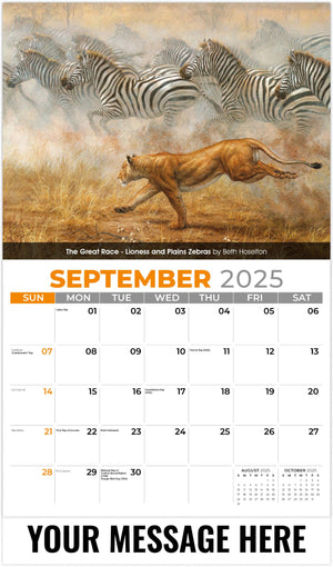 Galleria Wildlife Portraits - 2025 Promotional Calendar