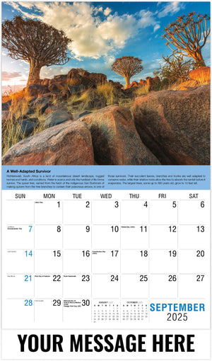 Galleria Planet Earth - 2025 Promotional Calendar