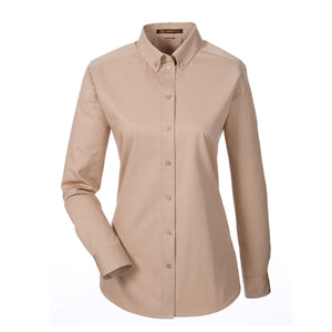 Long Sleeve Twill Shirt with Teflon - Women