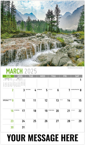 Galleria Scenes of Western Canada - 2025 Promotional Calendar