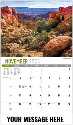 Galleria Scenes of Texas - 2025 Promotional Calendar