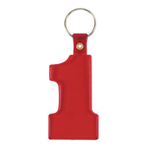 Number 1 Flexy Key Tag