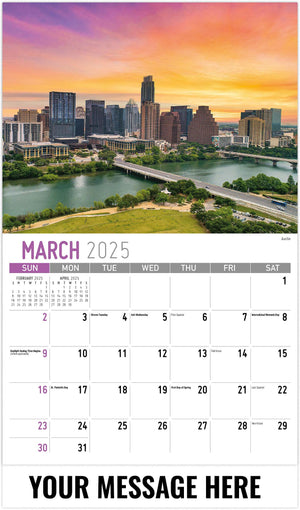 Galleria Scenes of Texas - 2025 Promotional Calendar