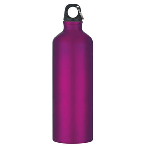 25 Oz. Aluminum Bike Bottle - Metallic Purple