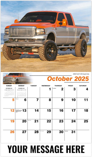 Galleria Pumped-Up Pickups - 2025 Promotional Calendar