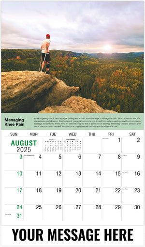 Galleria Health Tips - 2025 Promotional Calendar