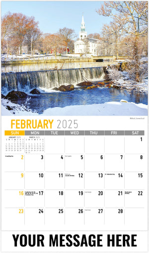 Galleria Scenes of New England - 2025 Promotional Calendar