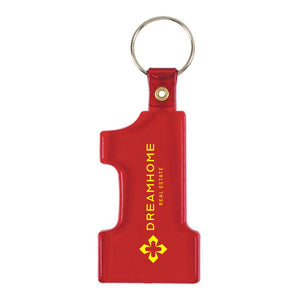 Number 1 Flexy Key Tag