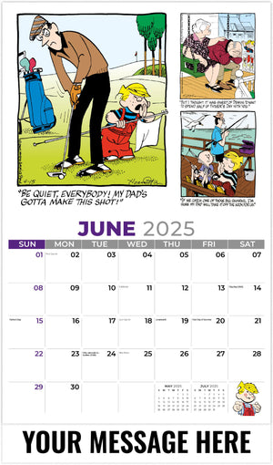 Galleria Dennis The Menace - 2025 Promotional Calendar