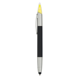 3-In-1 Pen With Highlighter and Stylus