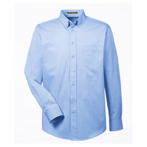 Long Sleeve Twill Shirt with Teflon - Men