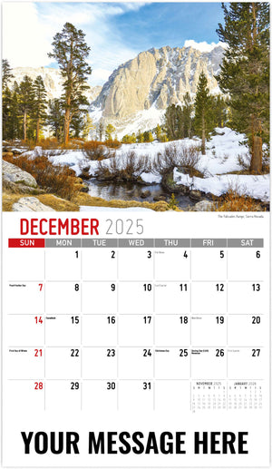 Galleria Scenes of California - 2025 Promotional Calendar