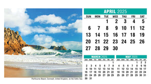 Sun, Sand & Surf 2025 Promotional Desk Calendar