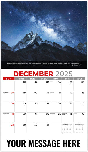 Galleria Faith Passages - 2025 Promotional Calendar