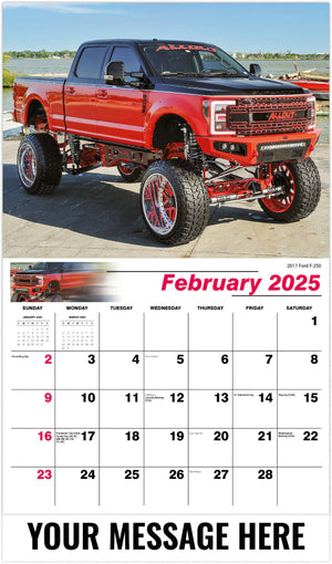 Galleria Pumped-Up Pickups - 2025 Promotional Calendar