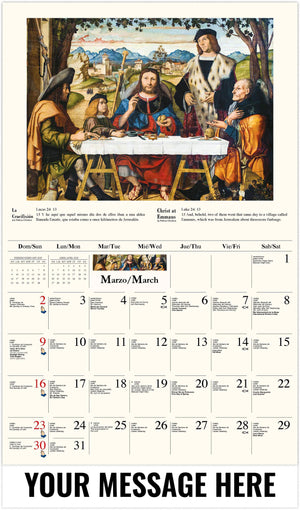 Galleria Catholic Inspirations (ENG/Sp) - 2025 Promotional Calendar