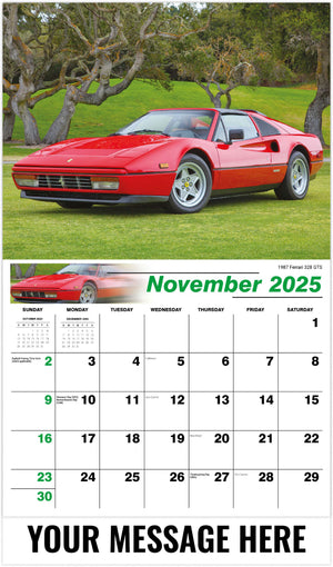 Galleria Classic Car - 2025 Promotional Calendar