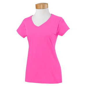 Gildan Ladies' SoftStyle® Fitted V-Neck T-Shirt