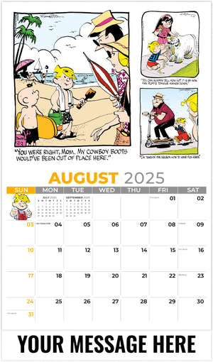 Galleria Dennis The Menace - 2025 Promotional Calendar