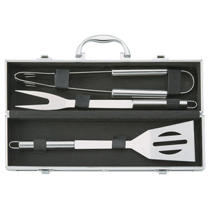 BBQ Set In Aluminum Case