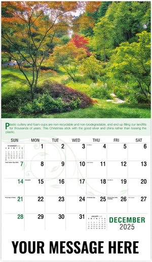 Galleria Go Green- 2025 Promotional Calendar