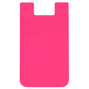 Dual Pocket Silicone Phone Wallet