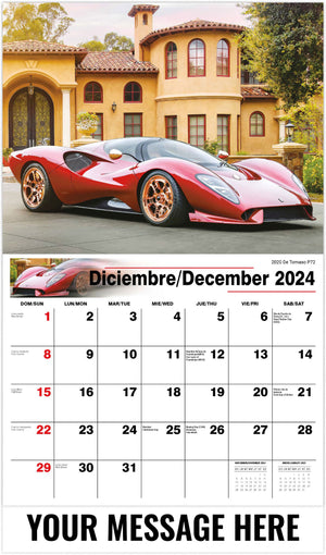 Galleria Exotic Cars (ENG/Sp) - 2025 Promotional Calendar