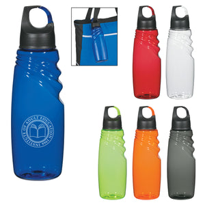 24 Oz. Crest Carabiner Sports Bottle